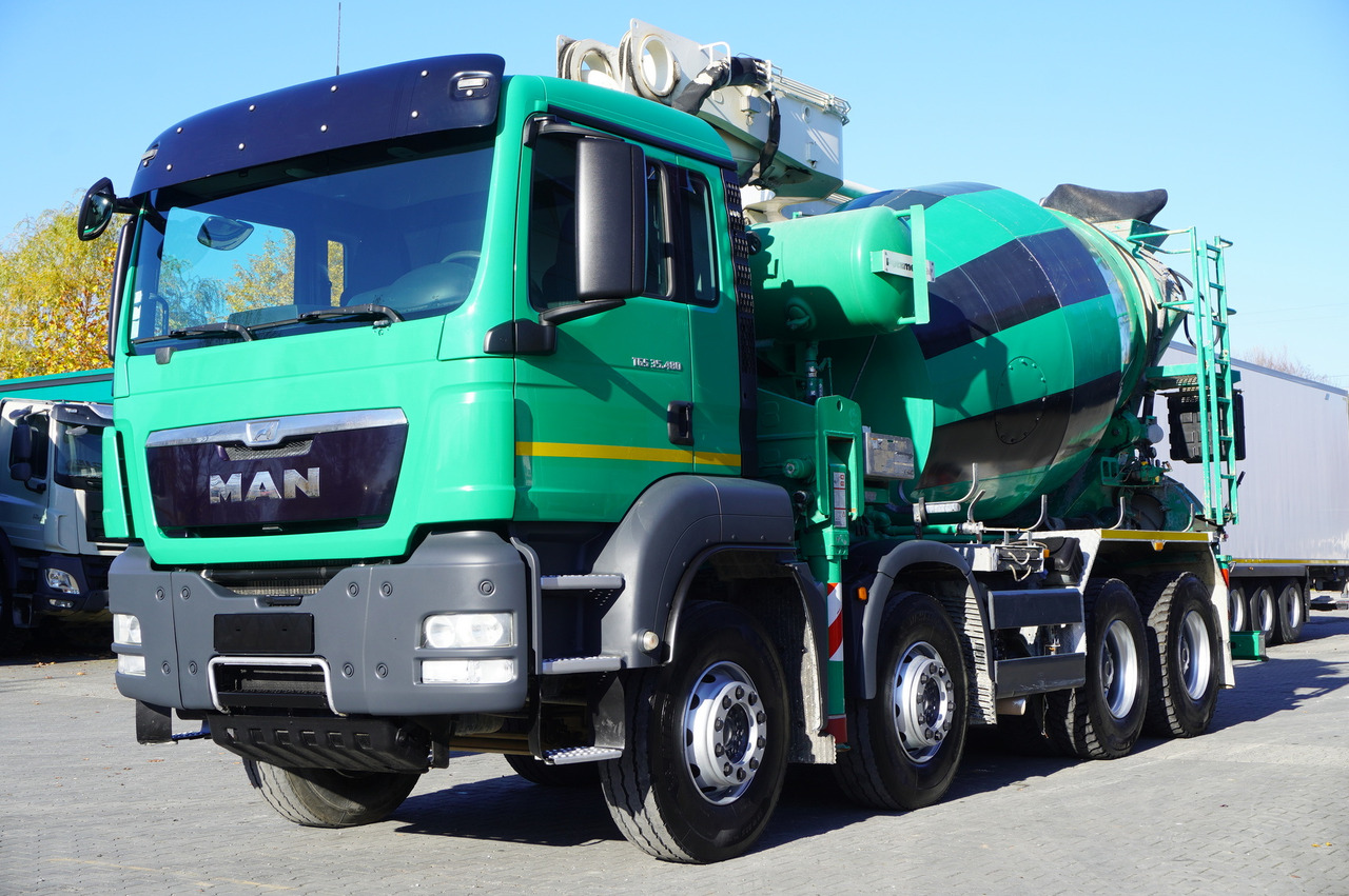 MAN TGS 35.480 8x4 Concrete Mixer Pump truck / Putzmeister M24-3 / 1600 MTH! - Betonmixer: afbeelding 2 MAN TGS 35.480 8x4 Concrete Mixer Pump truck / Putzmeister M24-3 / 1600 MTH! - Betonmixer: afbeelding 2