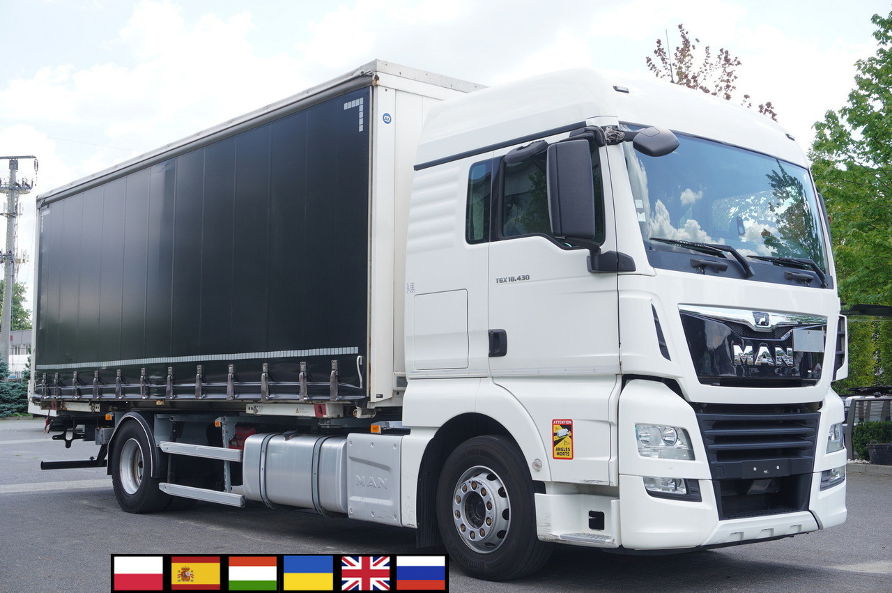 MAN TGX 18.430 / Curtainsider 18 EPAL / sleeping cab / 2021 - Schuifzeilen vrachtwagen: afbeelding 1 MAN TGX 18.430 / Curtainsider 18 EPAL / sleeping cab / 2021 - Schuifzeilen vrachtwagen: afbeelding 1