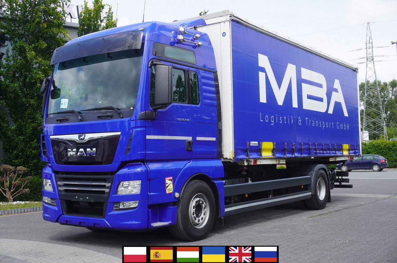 MAN TGX 18.430 / Curtainsider 19 EPAL / Sleeper cab / 2021 / 4 units - Schuifzeilen vrachtwagen: afbeelding 1 MAN TGX 18.430 / Curtainsider 19 EPAL / Sleeper cab / 2021 / 4 units - Schuifzeilen vrachtwagen: afbeelding 1