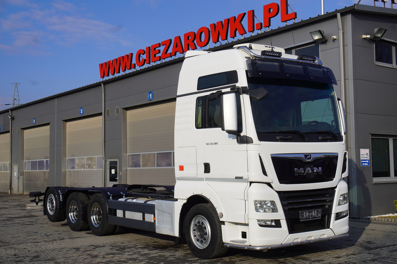 MAN TGX 35.580 E6 8x4/4 - 8.8m chassis frame - Kraanwagen: afbeelding 1 MAN TGX 35.580 E6 8x4/4 - 8.8m chassis frame - Kraanwagen: afbeelding 1