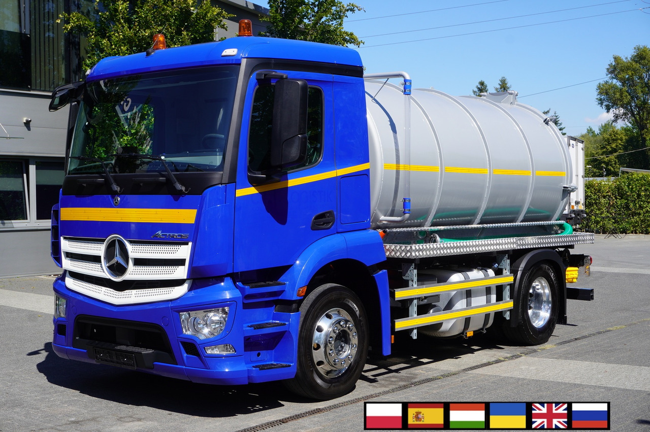 MERCEDES-BENZ Actros 18.35 LS / Body NEW septic tank (08/2025) 11000 l / 280000 kilometers! - Mesttank: afbeelding 1 MERCEDES-BENZ Actros 18.35 LS / Body NEW septic tank (08/2025) 11000 l / 280000 kilometers! - Mesttank: afbeelding 1