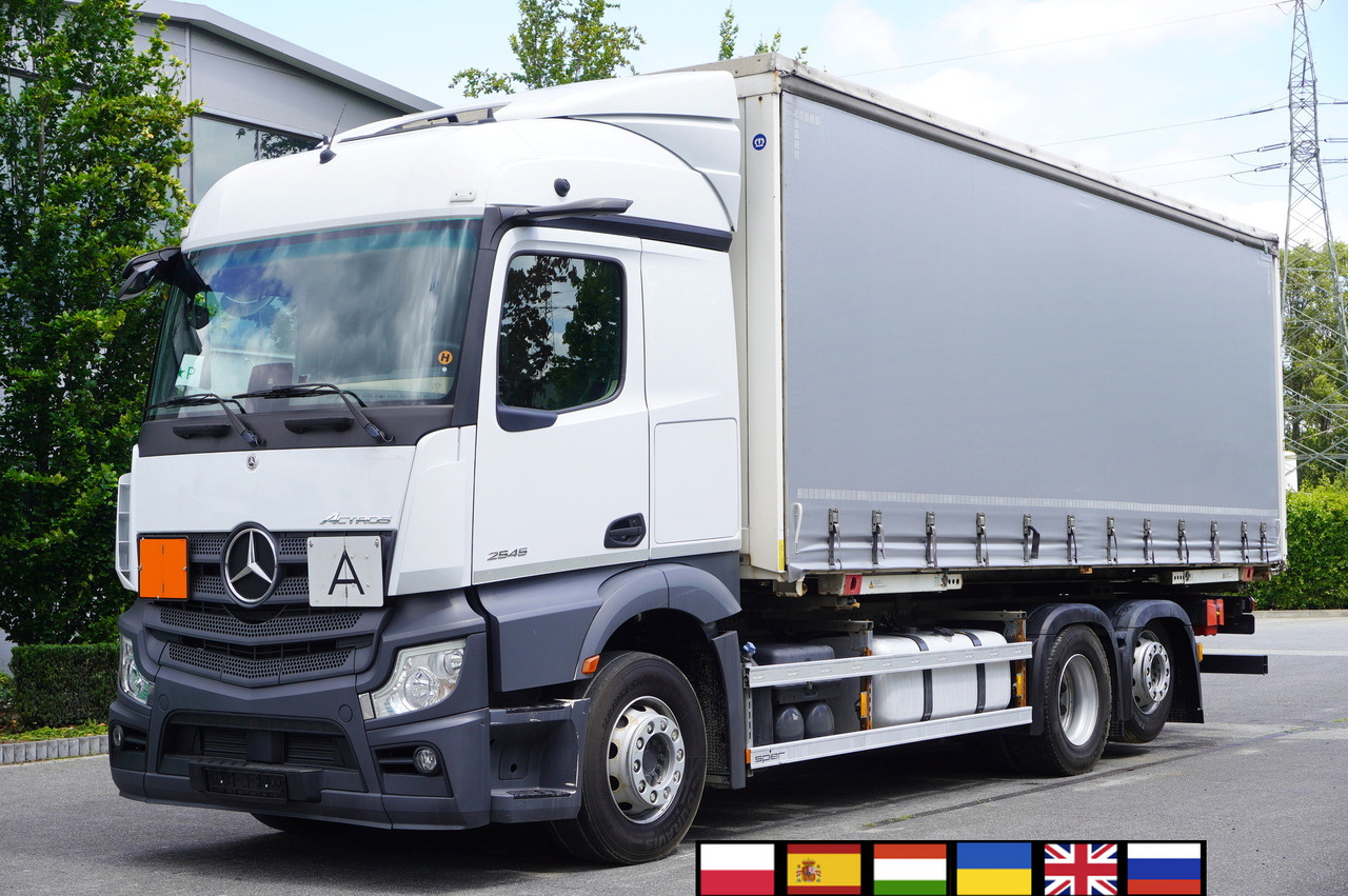 MERCEDES-BENZ Actros 2545 6×2 MP5 / ADR AT / Curtainsider 18 EPAL - Schuifzeilen vrachtwagen: afbeelding 1 MERCEDES-BENZ Actros 2545 6×2 MP5 / ADR AT / Curtainsider 18 EPAL - Schuifzeilen vrachtwagen: afbeelding 1