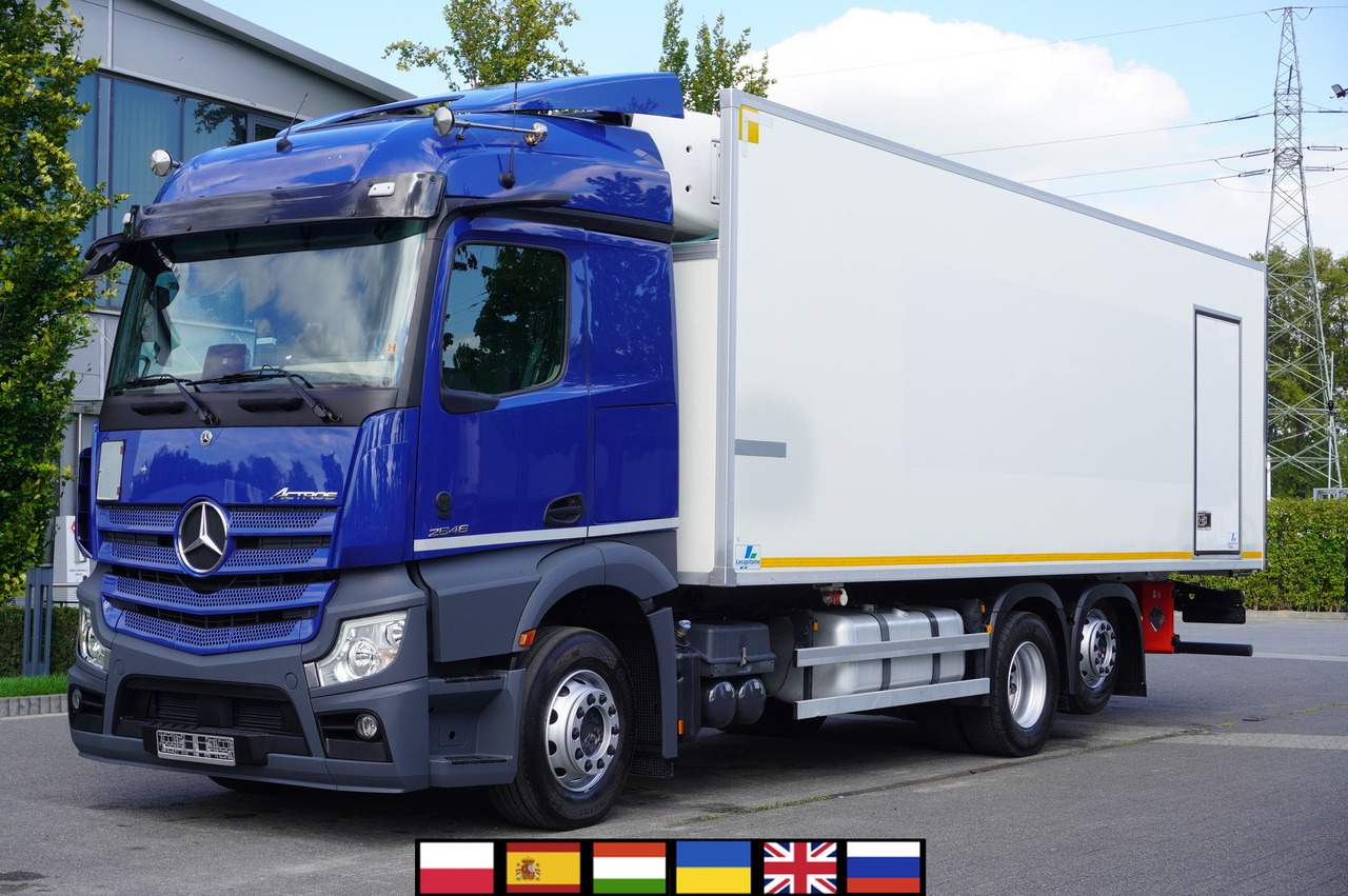 MERCEDES-BENZ Actros 2546 / Lecapitaine refrigerator 20 EPAL / Multitemperature / Carrier Supra 1150 MT - Koelwagen vrachtwagen: afbeelding 1 MERCEDES-BENZ Actros 2546 / Lecapitaine refrigerator 20 EPAL / Multitemperature / Carrier Supra 1150 MT - Koelwagen vrachtwagen: afbeelding 1
