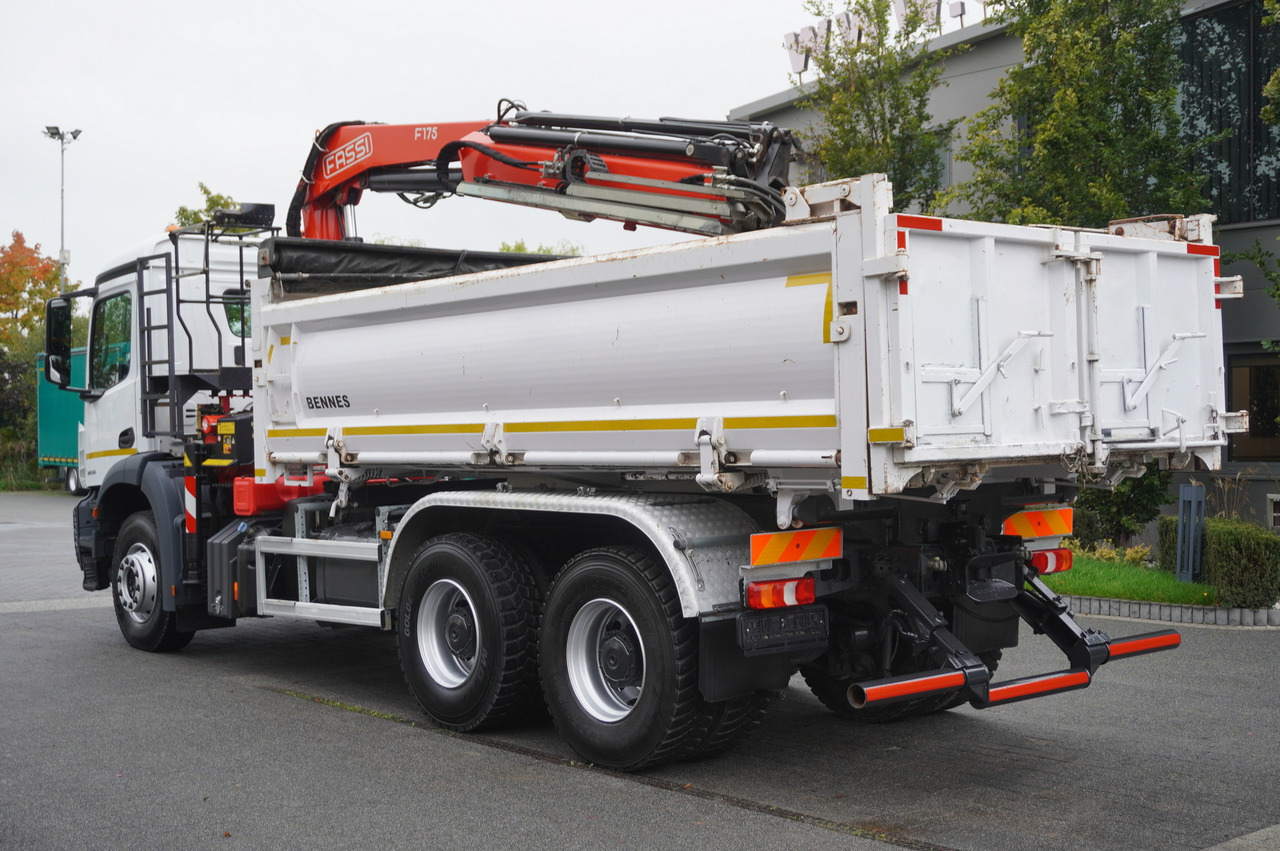 MERCEDES-BENZ Arocs 2636 6x4 / Fassi F175 / 7.7 t / 10 m / 2-side tipper / Bortmatic - Kraanwagen: afbeelding 5 MERCEDES-BENZ Arocs 2636 6x4 / Fassi F175 / 7.7 t / 10 m / 2-side tipper / Bortmatic - Kraanwagen: afbeelding 5