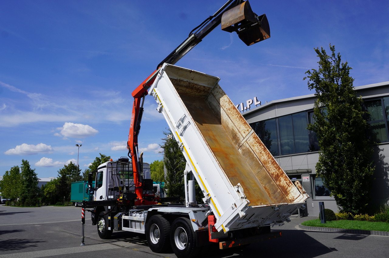 MERCEDES-BENZ Arocs 2636 / 6x4 / HDS Fassi / 3-Way Tipper / Bortmatic - Kipper vrachtwagen, Kraanwagen: afbeelding 5 MERCEDES-BENZ Arocs 2636 / 6x4 / HDS Fassi / 3-Way Tipper / Bortmatic - Kipper vrachtwagen, Kraanwagen: afbeelding 5