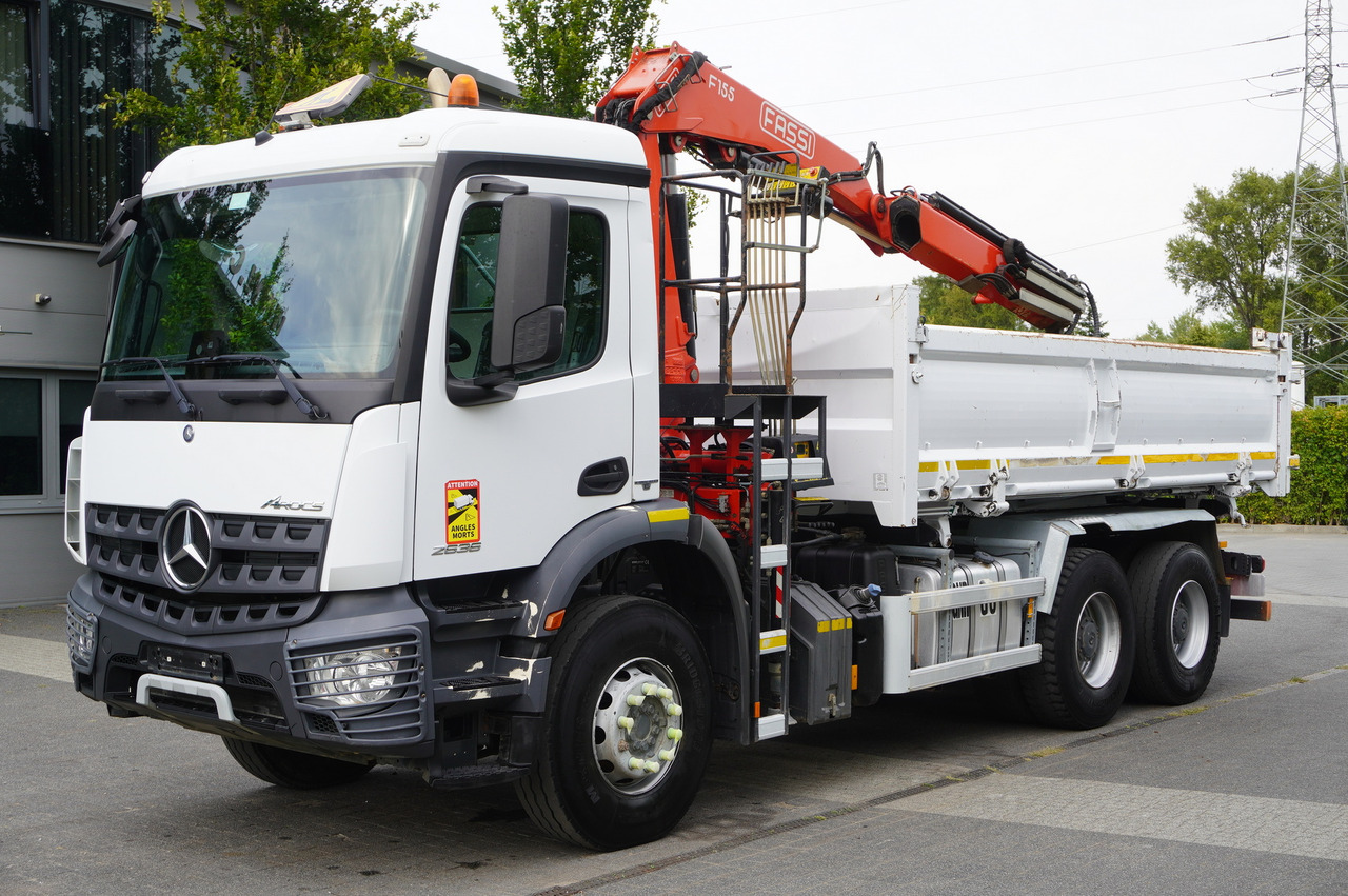 MERCEDES-BENZ Arocs 2636 / 6x4 / HDS Fassi / 3-Way Tipper / Bortmatic - Kraanwagen: afbeelding 4 MERCEDES-BENZ Arocs 2636 / 6x4 / HDS Fassi / 3-Way Tipper / Bortmatic - Kraanwagen: afbeelding 4
