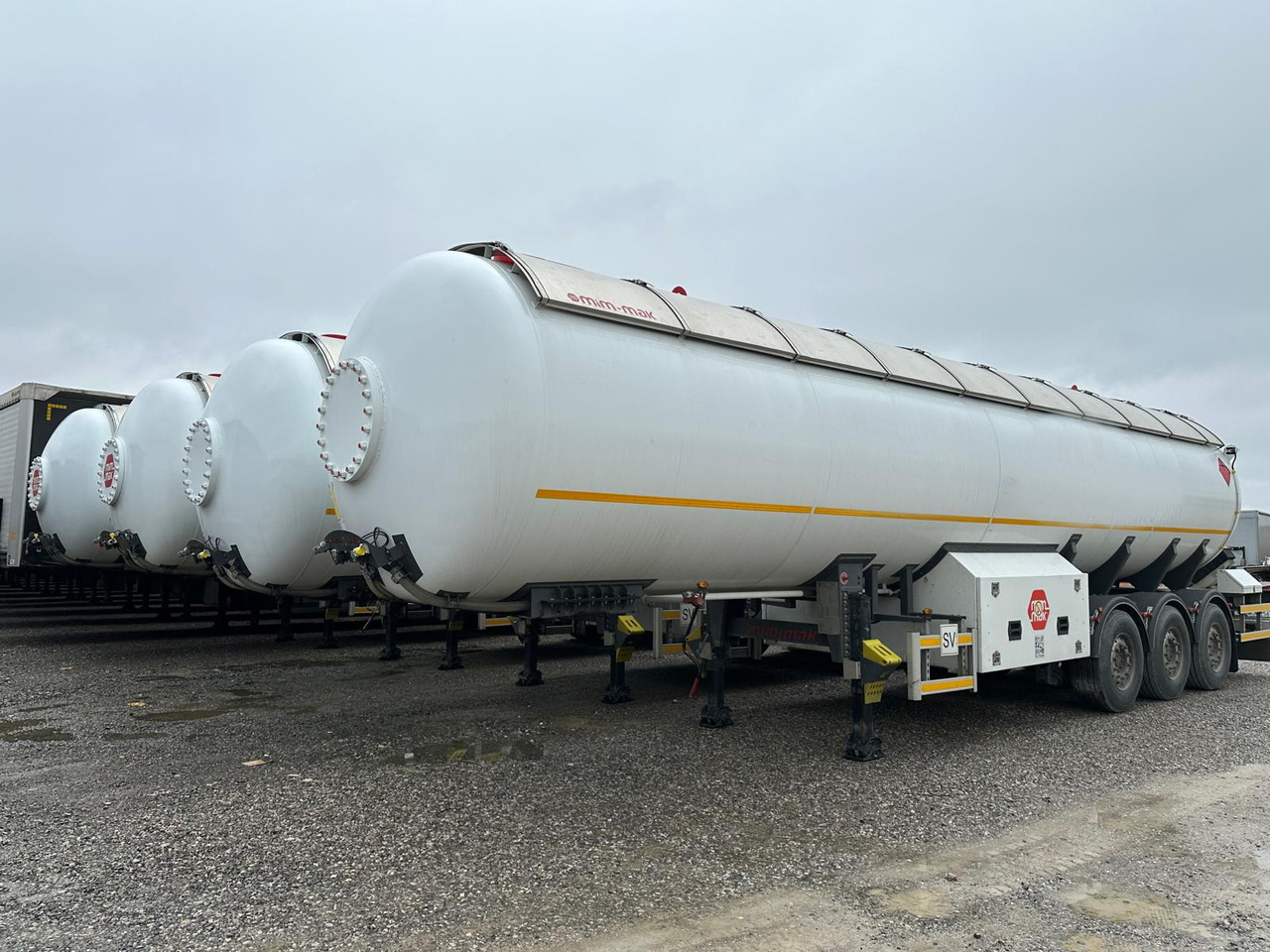 MIMMAK Gas tank semi-trailer MM312 / 2024 / 4 units - Tankoplegger: afbeelding 2 MIMMAK Gas tank semi-trailer MM312 / 2024 / 4 units - Tankoplegger: afbeelding 2
