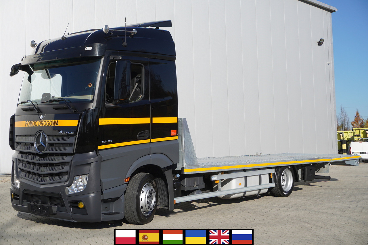 Merced Actros 1840 E6 4×2 / NEW Tow Truck platform 9.25 m / Lounge cabin - Bergingsvoertuig: afbeelding 1 Merced Actros 1840 E6 4×2 / NEW Tow Truck platform 9.25 m / Lounge cabin - Bergingsvoertuig: afbeelding 1