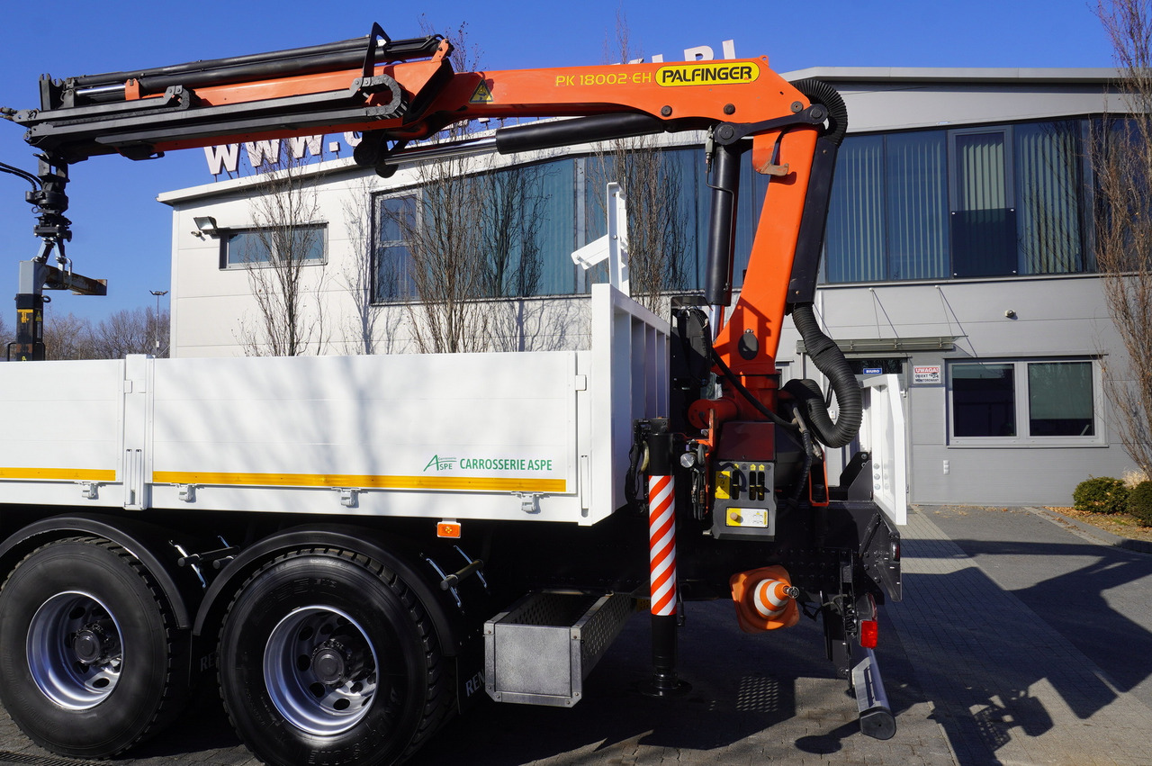 RENAULT C380 / 6x4 / HDS Palfinger PK 18002-EH 6000 kg - Vrachtwagen met open laadbak, Kraanwagen: afbeelding 5 RENAULT C380 / 6x4 / HDS Palfinger PK 18002-EH 6000 kg - Vrachtwagen met open laadbak, Kraanwagen: afbeelding 5