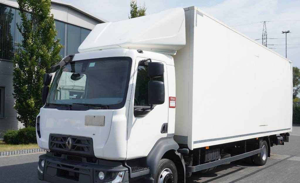 RENAULT D12 E6 / Container 18 pallets / tail lift - Bakwagen: afbeelding 1 RENAULT D12 E6 / Container 18 pallets / tail lift - Bakwagen: afbeelding 1