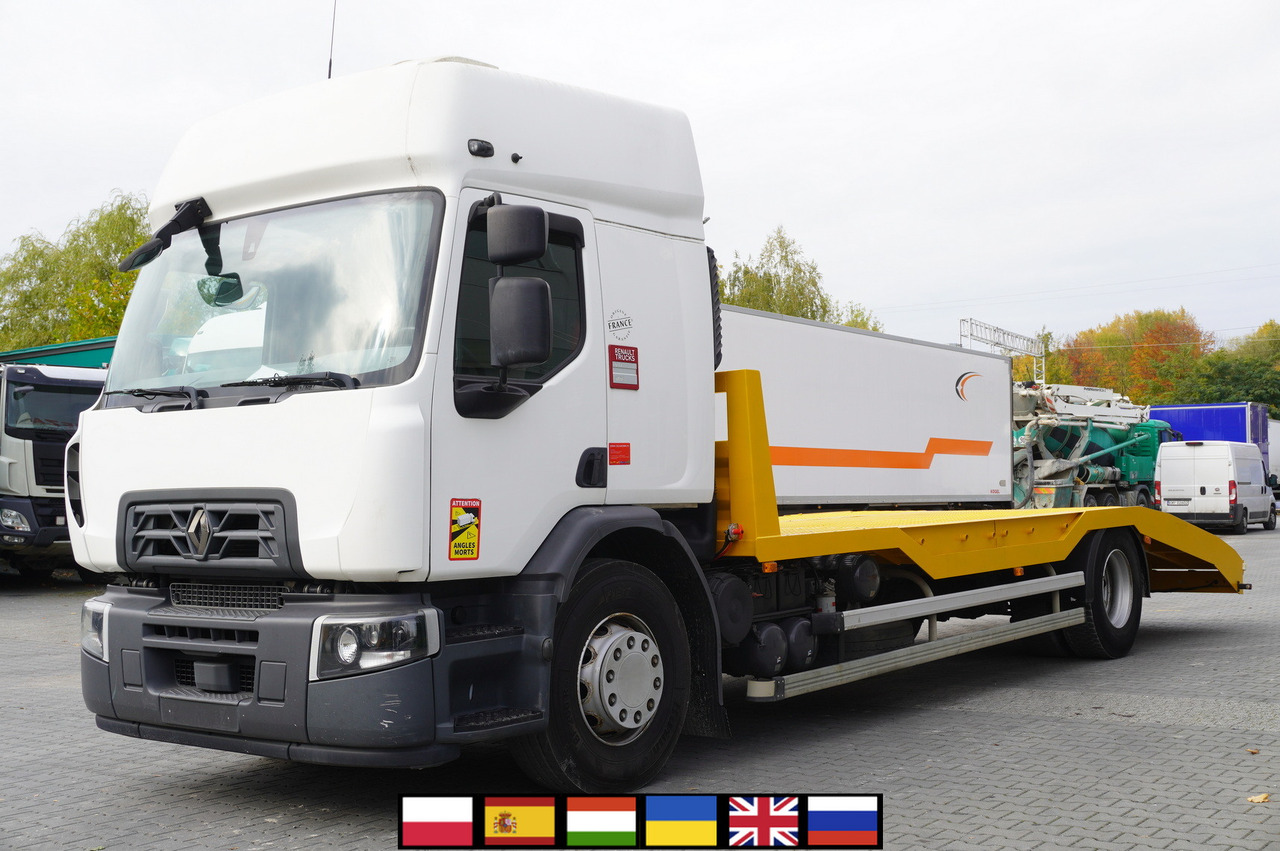 RENAULT D19 Wide Glob / 7.8 m NEW tow truck / 280 tho. km - Autovrachtwagen vrachtwagen: afbeelding 1 RENAULT D19 Wide Glob / 7.8 m NEW tow truck / 280 tho. km - Autovrachtwagen vrachtwagen: afbeelding 1