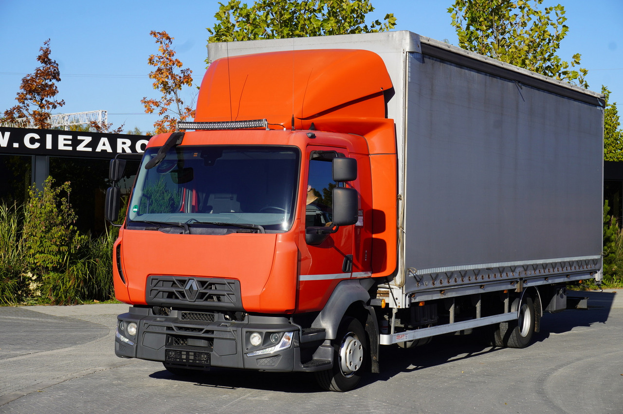 Schuifzeilen vrachtwagen RENAULT Midlum 12.245 / dropside / sleeper / 18 pallets: afbeelding 1