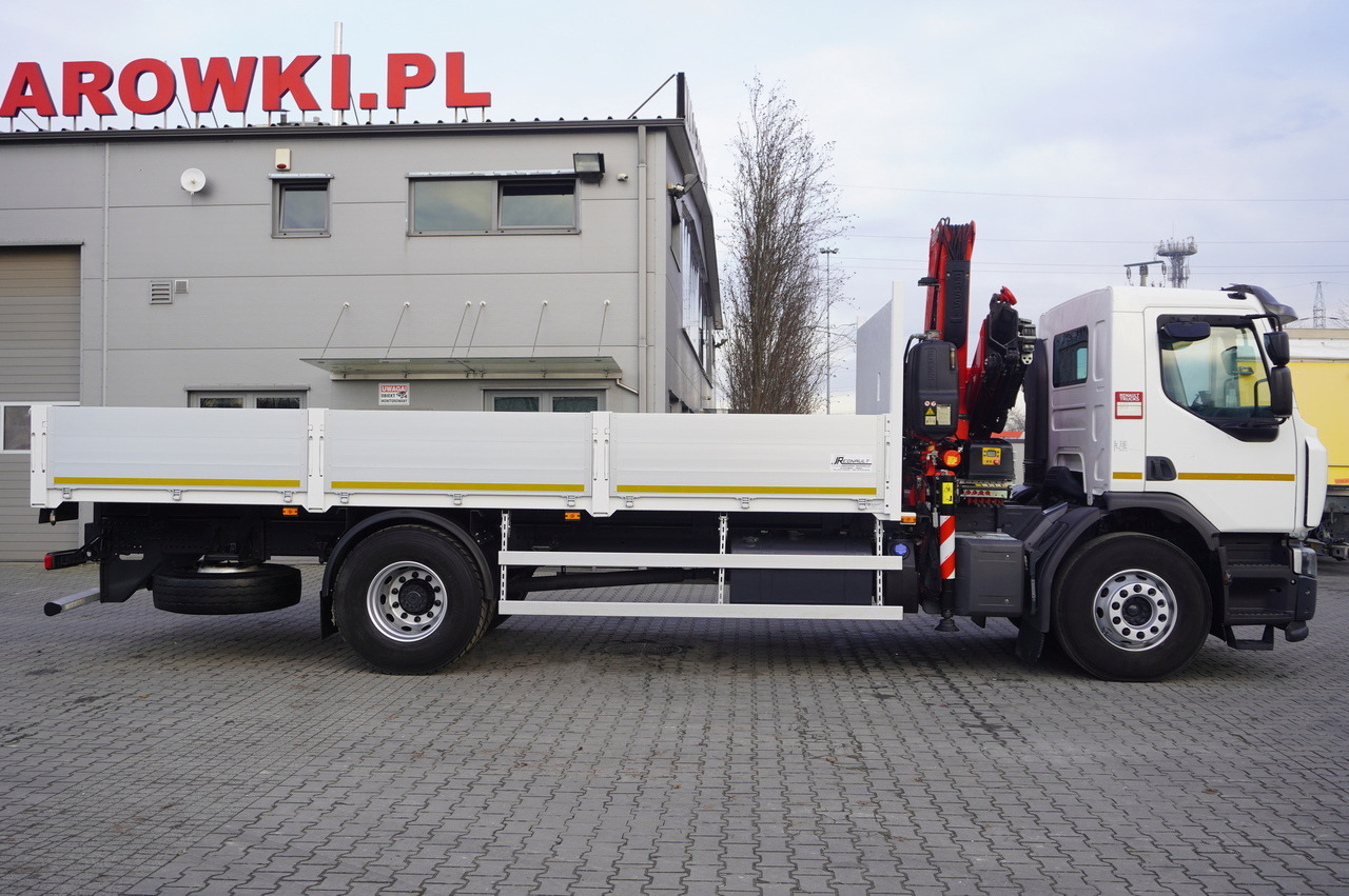 Renault C320 P4x2 E6 / Fassi 5.6 t / Range 8 m / Platform 15 EPAL - Vrachtwagen met open laadbak, Kraanwagen: afbeelding 3 Renault C320 P4x2 E6 / Fassi 5.6 t / Range 8 m / Platform 15 EPAL - Vrachtwagen met open laadbak, Kraanwagen: afbeelding 3