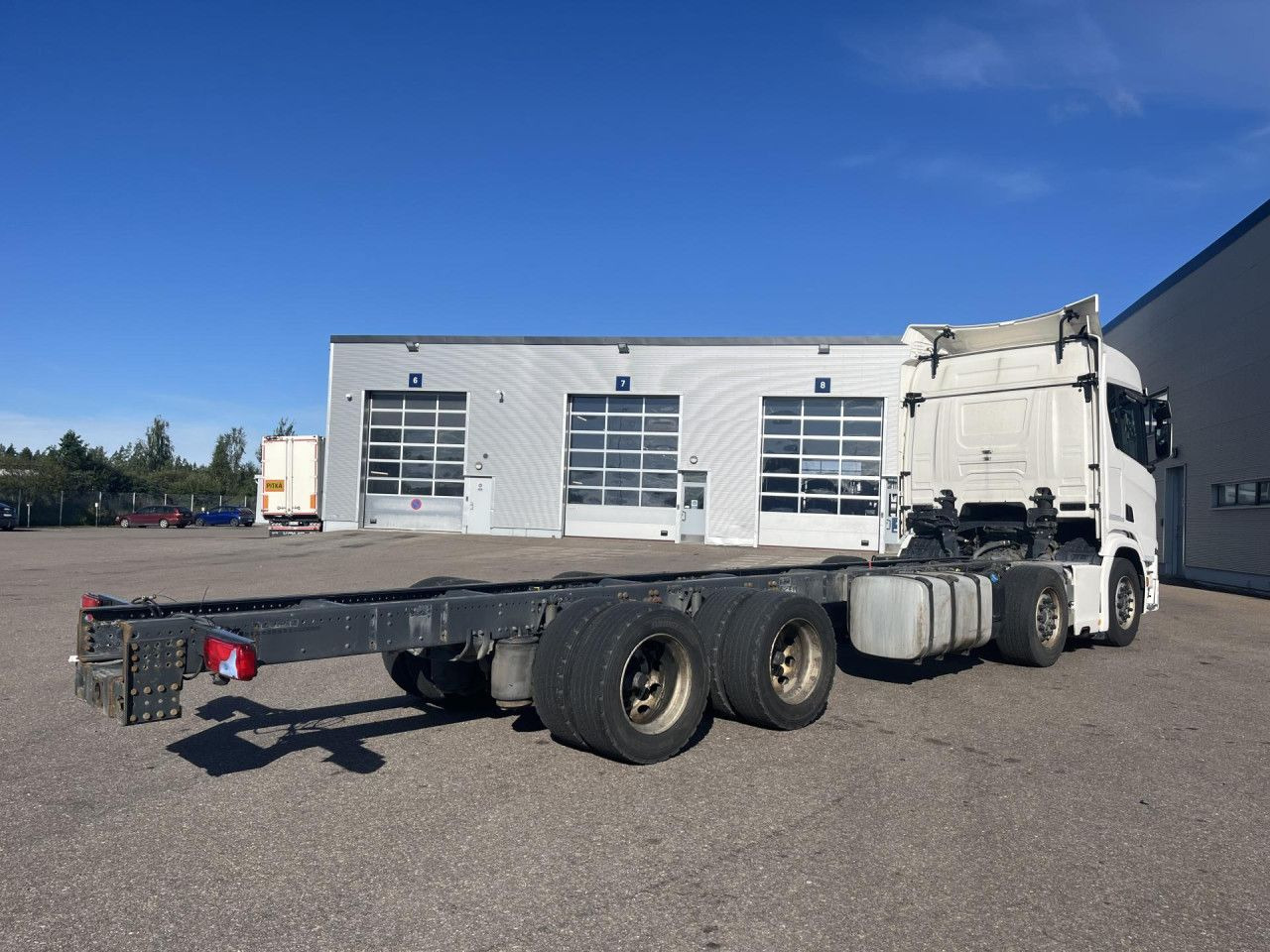SCANIA R 540 B8x4NB / Truck chassis / Sleeper cab - Kraanwagen: afbeelding 2 SCANIA R 540 B8x4NB / Truck chassis / Sleeper cab - Kraanwagen: afbeelding 2