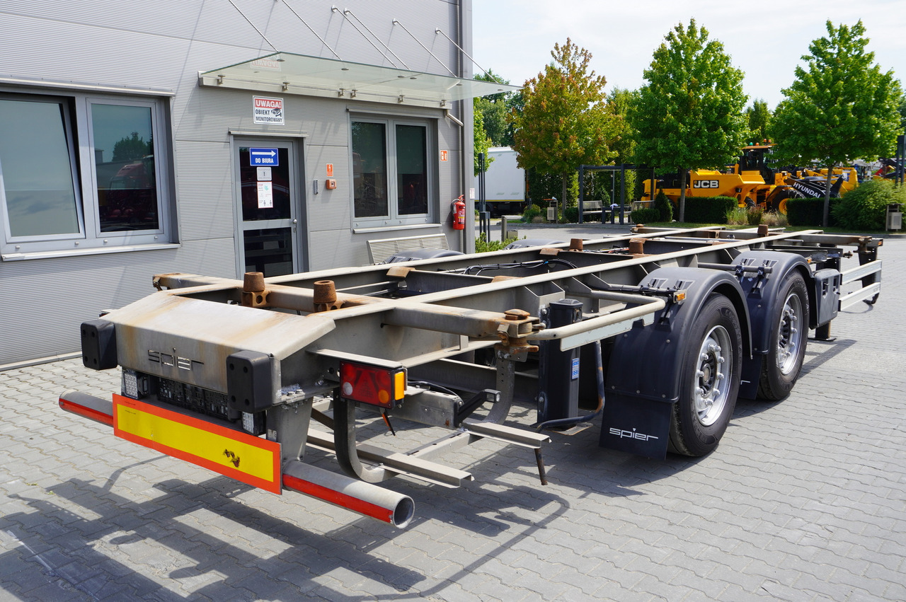SPIER Trailer ZWL 290 BDF / 18 t - Chassis aanhangwagen: afbeelding 4 SPIER Trailer ZWL 290 BDF / 18 t - Chassis aanhangwagen: afbeelding 4