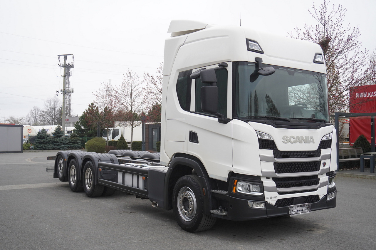 Scania G540 8x4 / Chassis 8.7 m / Steered axle / 2021 - Chassis vrachtwagen: afbeelding 1 Scania G540 8x4 / Chassis 8.7 m / Steered axle / 2021 - Chassis vrachtwagen: afbeelding 1