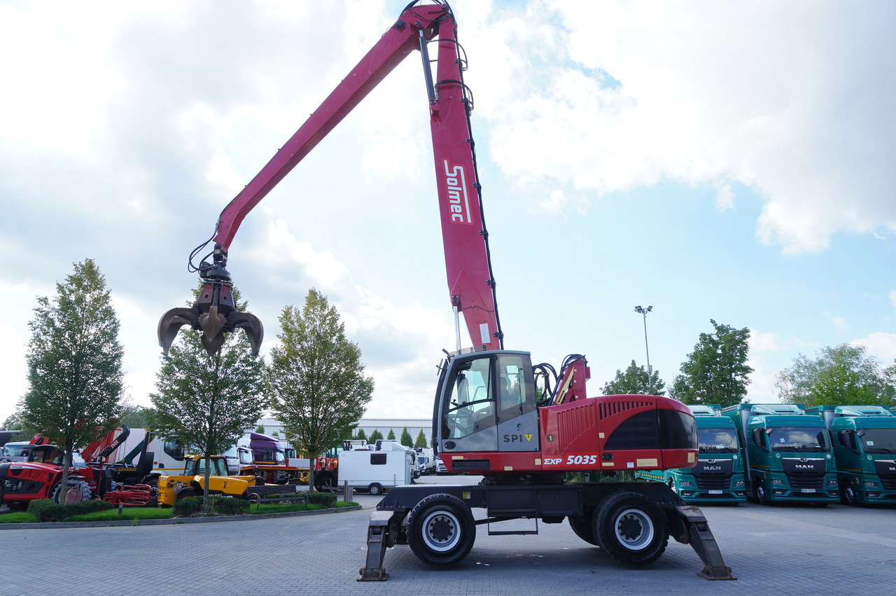 Mobiele graafmachine Solmec EXP 5035 / 6000 mth ! / 37t material handler: afbeelding 6 Mobiele graafmachine Solmec EXP 5035 / 6000 mth ! / 37t material handler: afbeelding 6