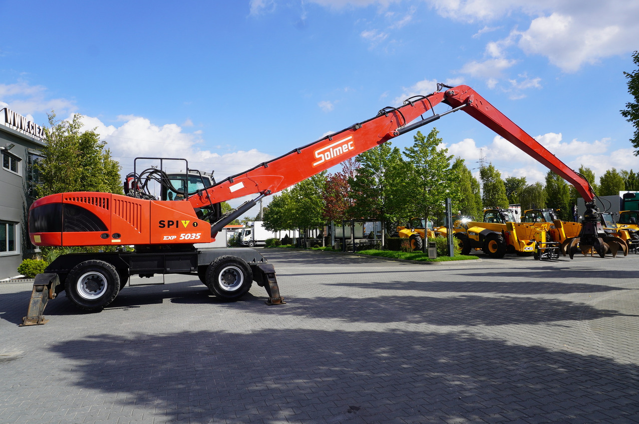 Mobiele graafmachine Solmec EXP 5035 / 6000 mth ! / 37t material handler: afbeelding 11 Mobiele graafmachine Solmec EXP 5035 / 6000 mth ! / 37t material handler: afbeelding 11