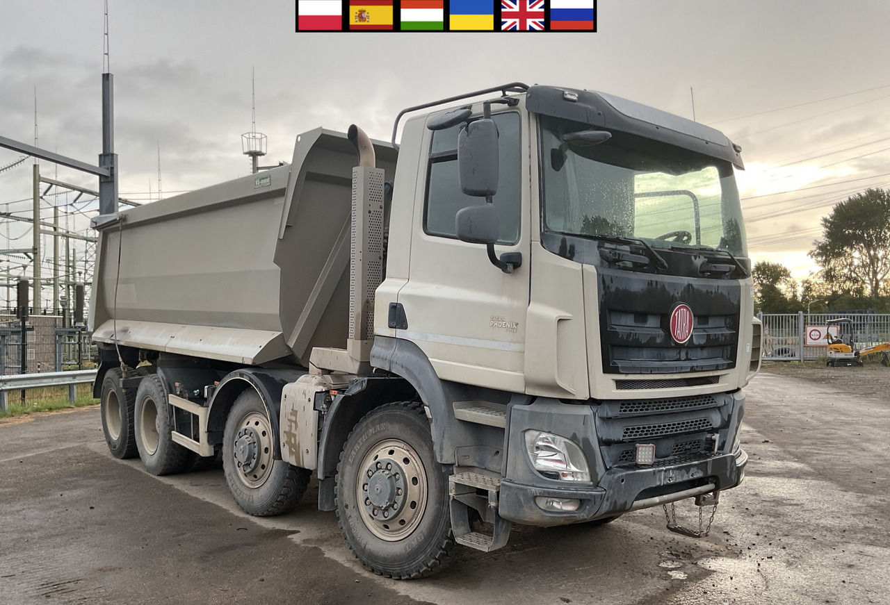TATRA Phoenix 8x8 Twin-Steer Quad/A dump truck / 30 tho. km - Zelfrijdende kiepwagen: afbeelding 1 TATRA Phoenix 8x8 Twin-Steer Quad/A dump truck / 30 tho. km - Zelfrijdende kiepwagen: afbeelding 1