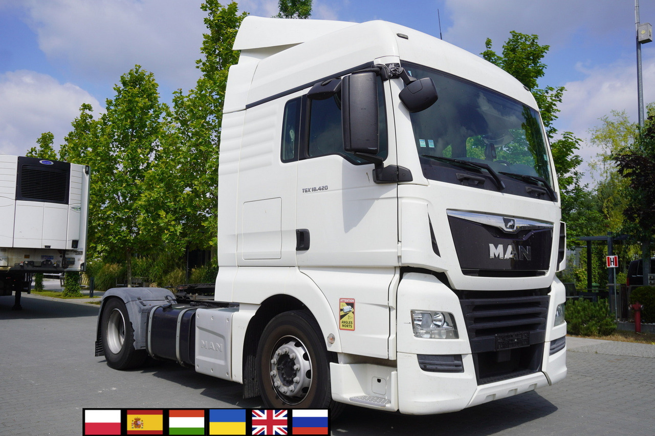 MAN MAN TGX 18.420 tractor unit / 190 tho. km - Trekker: afbeelding 1 MAN MAN TGX 18.420 tractor unit / 190 tho. km - Trekker: afbeelding 1