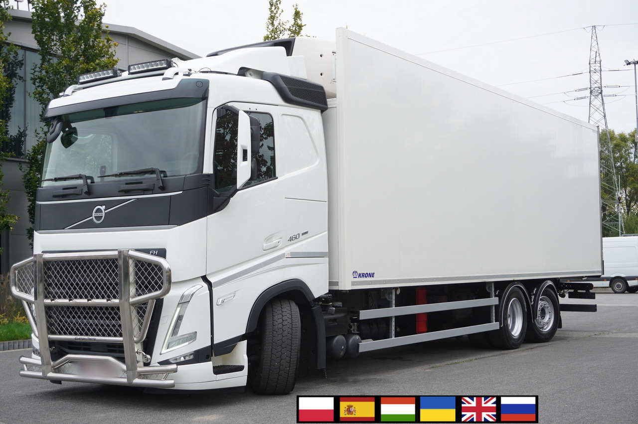 VOLVO FH 460 / Krone refrigerator 23 EPAL! / Carrier Supra 1250 MT Silent / Multitemperature / Steered axle - Koelwagen vrachtwagen: afbeelding 1 VOLVO FH 460 / Krone refrigerator 23 EPAL! / Carrier Supra 1250 MT Silent / Multitemperature / Steered axle - Koelwagen vrachtwagen: afbeelding 1