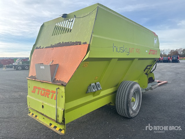 2011 Storti Husky MT190 Feed Trailer - Voermengwagen: afbeelding 3 2011 Storti Husky MT190 Feed Trailer - Voermengwagen: afbeelding 3