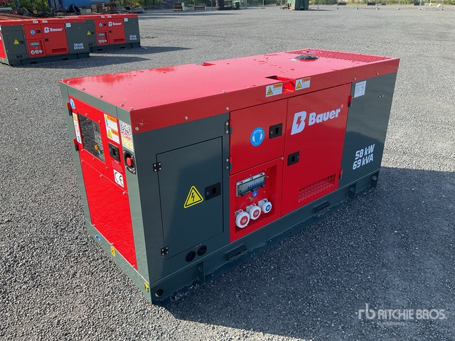 2025 Bauer Generatoren GFS-50 ATS 62.5 kVA (Unused) Generator Set - Industrie generator: afbeelding 2 2025 Bauer Generatoren GFS-50 ATS 62.5 kVA (Unused) Generator Set - Industrie generator: afbeelding 2