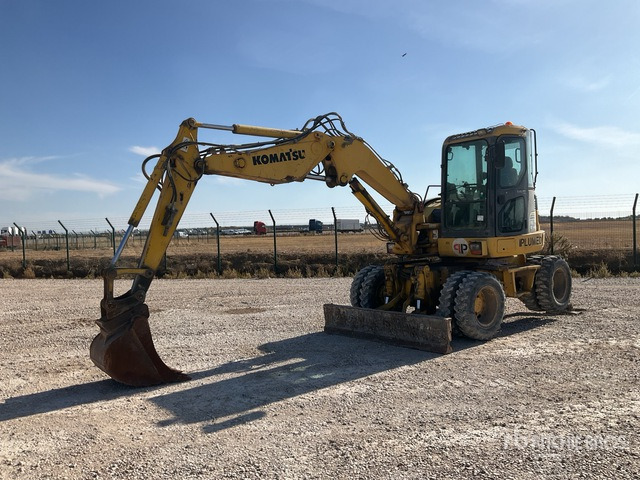 2007 Komatsu PW98MR6 Wheel Excavator - Mobiele graafmachine: afbeelding 2 2007 Komatsu PW98MR6 Wheel Excavator - Mobiele graafmachine: afbeelding 2