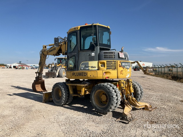 2007 Komatsu PW98MR6 Wheel Excavator - Mobiele graafmachine: afbeelding 5 2007 Komatsu PW98MR6 Wheel Excavator - Mobiele graafmachine: afbeelding 5