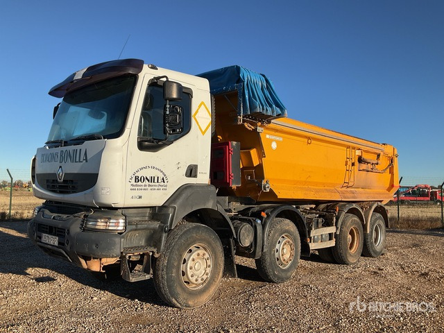 2007 Renault Kerax 410.42 8x4 Twin-Steer Tri/A Dump Truck - Kipper vrachtwagen: afbeelding 3 2007 Renault Kerax 410.42 8x4 Twin-Steer Tri/A Dump Truck - Kipper vrachtwagen: afbeelding 3