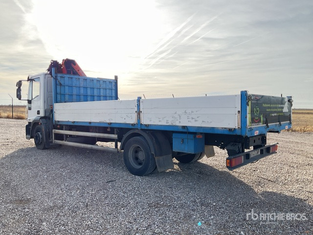2008 Iveco Eurocargo 120E22 2005 Palfinger PK7501 Articulat ... Flatbed Truck with Crane - Vrachtwagen met open laadbak, Kraanwagen: afbeelding 3 2008 Iveco Eurocargo 120E22 2005 Palfinger PK7501 Articulat ... Flatbed Truck with Crane - Vrachtwagen met open laadbak, Kraanwagen: afbeelding 3