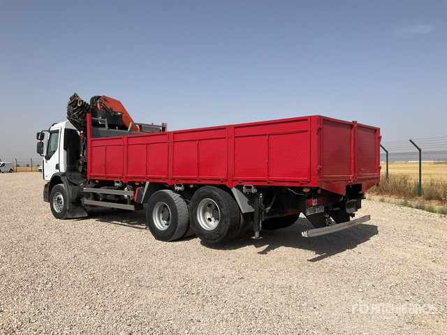 2008 Renault P Lander 410.26 2007 Palfinger 29002 on 4x2 Flatbed Truck with Crane - Klepelmaaier/ Mulcher: afbeelding 2 2008 Renault P Lander 410.26 2007 Palfinger 29002 on 4x2 Flatbed Truck with Crane - Klepelmaaier/ Mulcher: afbeelding 2