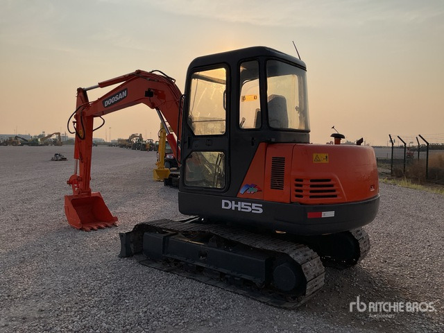 2012 Doosan DH55-V Tracked Excavator - Rupsgraafmachine: afbeelding 3 2012 Doosan DH55-V Tracked Excavator - Rupsgraafmachine: afbeelding 3
