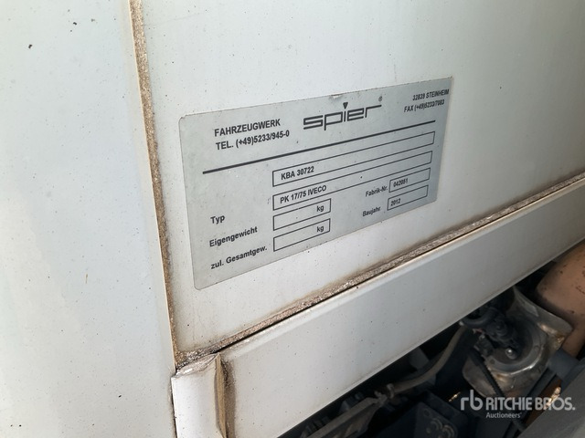 2012 Iveco Eurocargo 75E18 4x2 Van Truck - Bakwagen: afbeelding 5 2012 Iveco Eurocargo 75E18 4x2 Van Truck - Bakwagen: afbeelding 5