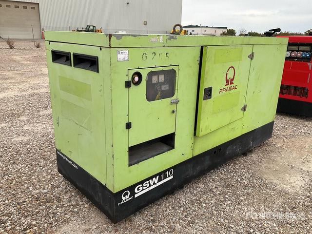 2014 Pramac GSW110 110 kVA Skid-Mounted Generator Set - Industrie generator: afbeelding 2 2014 Pramac GSW110 110 kVA Skid-Mounted Generator Set - Industrie generator: afbeelding 2