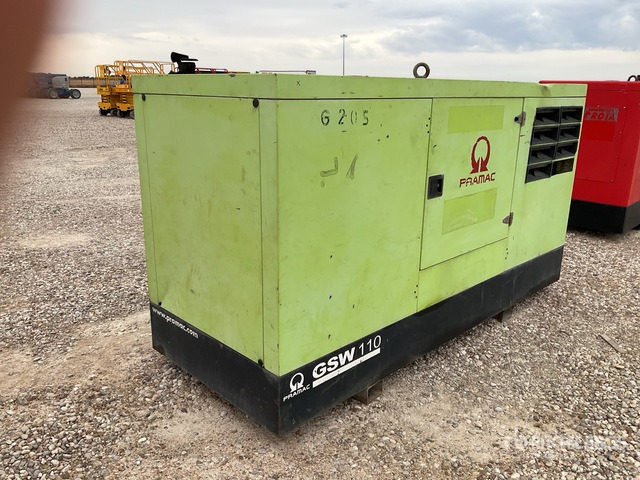 2014 Pramac GSW110 110 kVA Skid-Mounted Generator Set - Industrie generator: afbeelding 4 2014 Pramac GSW110 110 kVA Skid-Mounted Generator Set - Industrie generator: afbeelding 4