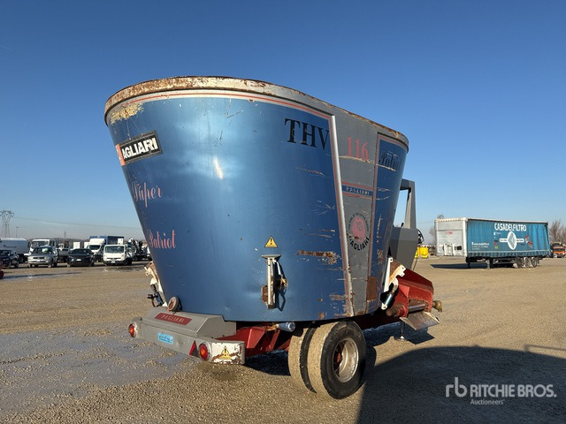 1996 Pagliari THV116RE Feed Wagon - Voermengwagen: afbeelding 3 1996 Pagliari THV116RE Feed Wagon - Voermengwagen: afbeelding 3