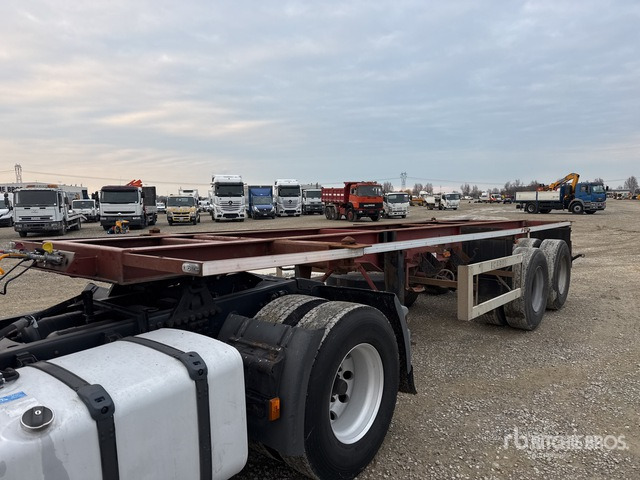 1998 Cardi 552/2 T/A Container Trailer - Containertransporter/ Wissellaadbak aanhangwagen: afbeelding 2 1998 Cardi 552/2 T/A Container Trailer - Containertransporter/ Wissellaadbak aanhangwagen: afbeelding 2