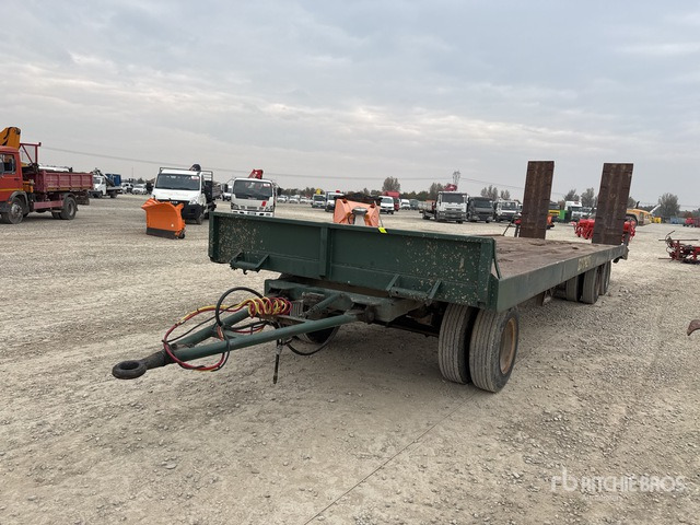 1998 Zaccaria ZAM200SP Tri/A Agricultural Trailer :Misc. Agricultural Trailer - Platte landbouwwagen: afbeelding 1 1998 Zaccaria ZAM200SP Tri/A Agricultural Trailer :Misc. Agricultural Trailer - Platte landbouwwagen: afbeelding 1