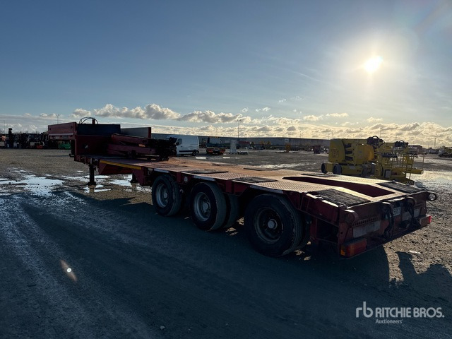 2001 Goldhofer STZ L3 Extendable Flatbed Trailer - Open/ Plateau aanhangwagen: afbeelding 3 2001 Goldhofer STZ L3 Extendable Flatbed Trailer - Open/ Plateau aanhangwagen: afbeelding 3