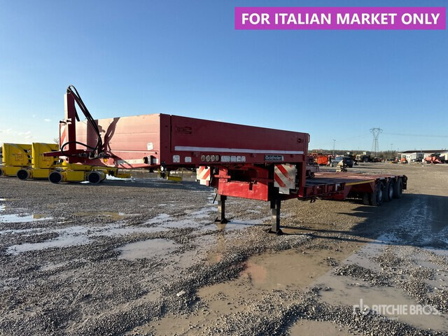 2001 Goldhofer STZ L3 Extendable Flatbed Trailer - Open/ Plateau aanhangwagen: afbeelding 1 2001 Goldhofer STZ L3 Extendable Flatbed Trailer - Open/ Plateau aanhangwagen: afbeelding 1