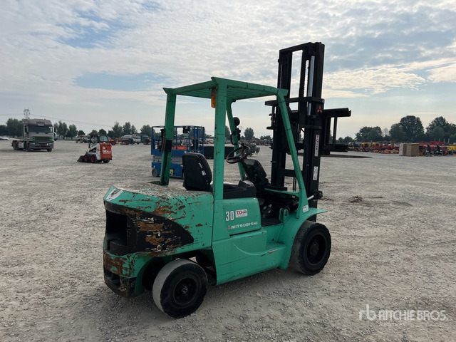 2002 Mitsubishi FD30K 3000 kg Forklift - Heftruck: afbeelding 3 2002 Mitsubishi FD30K 3000 kg Forklift - Heftruck: afbeelding 3