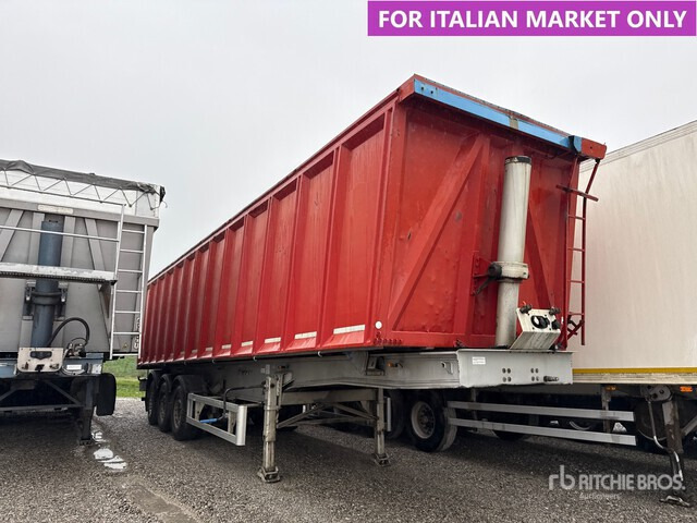 2003 Menci SL11P End Dump Trailer - Kipper aanhangwagen: afbeelding 1 2003 Menci SL11P End Dump Trailer - Kipper aanhangwagen: afbeelding 1