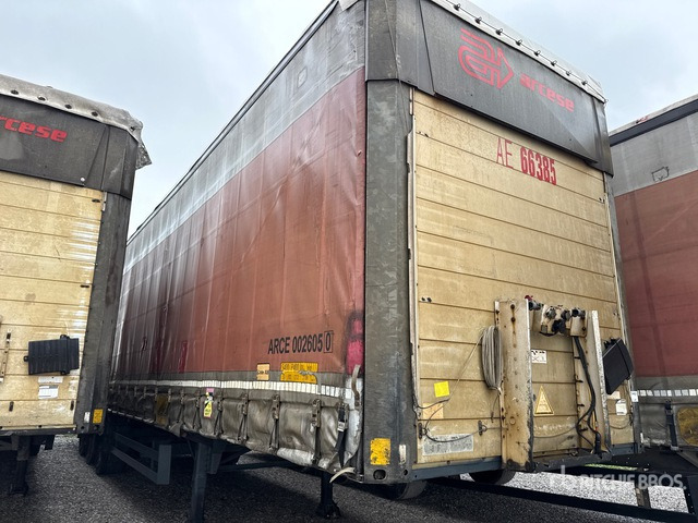 2007 Schmitz Cargobull AG S01 Curtain Side Trailer - Aanhangwagen met huif: afbeelding 2 2007 Schmitz Cargobull AG S01 Curtain Side Trailer - Aanhangwagen met huif: afbeelding 2