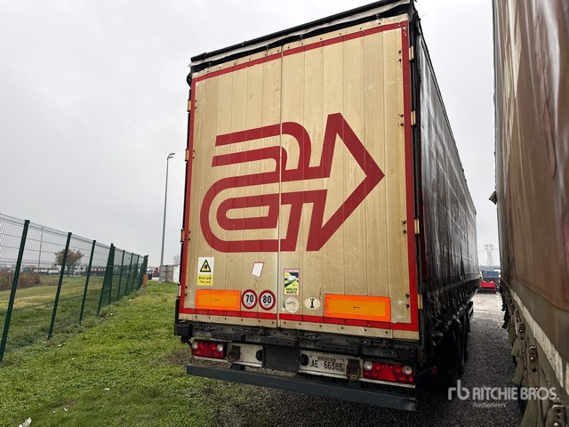 2007 Schmitz Cargobull AG S01 Curtain Side Trailer - Aanhangwagen met huif: afbeelding 3 2007 Schmitz Cargobull AG S01 Curtain Side Trailer - Aanhangwagen met huif: afbeelding 3