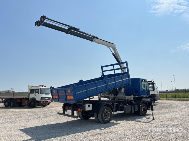 2009 Iveco Eurocargo 140E25 2002 PM Serie 10 on 4x2 Dump Truck with Crane - Klepelmaaier/ Mulcher: afbeelding 3 2009 Iveco Eurocargo 140E25 2002 PM Serie 10 on 4x2 Dump Truck with Crane - Klepelmaaier/ Mulcher: afbeelding 3