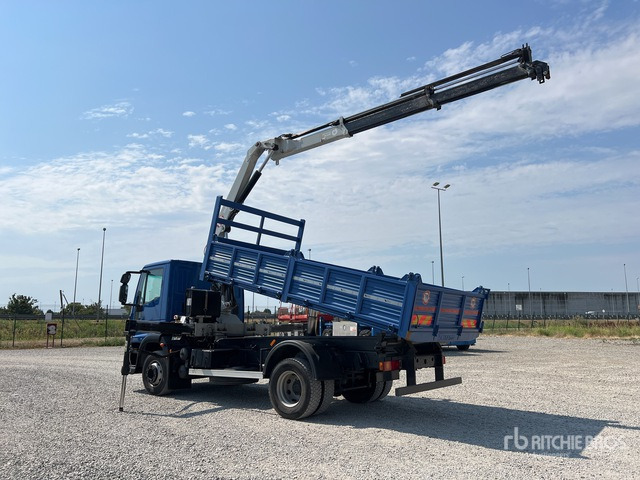 2009 Iveco Eurocargo 140E25 2002 PM Serie 10 on 4x2 Dump Truck with Crane - Klepelmaaier/ Mulcher: afbeelding 4 2009 Iveco Eurocargo 140E25 2002 PM Serie 10 on 4x2 Dump Truck with Crane - Klepelmaaier/ Mulcher: afbeelding 4