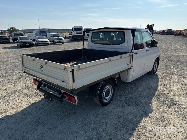 2014 Volkswagen Transporter Crew Cab Flatbed Truck - Bestelwagen met open laadbak: afbeelding 4 2014 Volkswagen Transporter Crew Cab Flatbed Truck - Bestelwagen met open laadbak: afbeelding 4