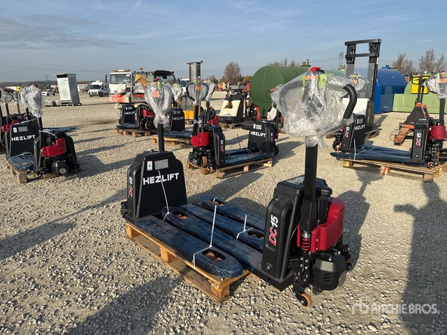 2024 Hezlift HEPT15 TLi Qty of 2 (Unused) Pallet Jack - Palletwagen: afbeelding 2 2024 Hezlift HEPT15 TLi Qty of 2 (Unused) Pallet Jack - Palletwagen: afbeelding 2