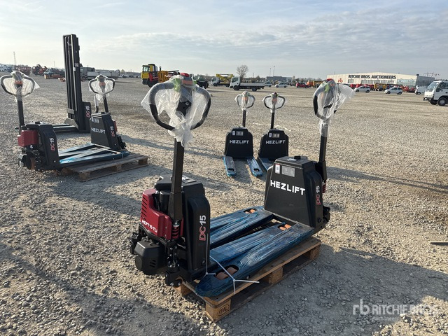 2024 Hezlift HEPT15 TLi Qty of 2 (Unused) Pallet Jack - Palletwagen: afbeelding 1 2024 Hezlift HEPT15 TLi Qty of 2 (Unused) Pallet Jack - Palletwagen: afbeelding 1
